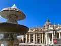 Dome of St. Peter's Basilica Peter in Rome, Vatican Royalty Free Stock Photo