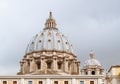 Dome of St. Peters basilica, Vatican, Rome
