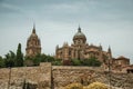 Dome and steeple from New Cathedral at Salamanca Royalty Free Stock Photo