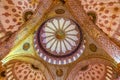 Dome of Sultan Ahmet Mosque (Blue Mosque) in Istanbul Royalty Free Stock Photo