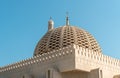 Dome of the Sultan Qaboos Grand Mosque in Muscat, Oman Royalty Free Stock Photo