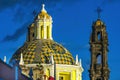 Dome Tower San Cristobal Church Puebla Mexico