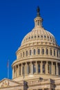 Dome of the United States Capitol building in Washington D.C Royalty Free Stock Photo