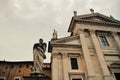 The dome of Urbino, important monument of the world heritage city of Urbino, Italy