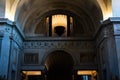 Dome in the Vatican corridors in Rome Royalty Free Stock Photo