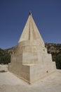 Dome of a Yezidi temple in Lalish, Iraq