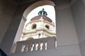 The domed architecture of Pasadena City Hall 