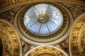 Domed ceiling in Prague National Museum