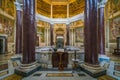 Lateran Baptistery San Giovanni in Fonte near the Basilica of Saint John in Rome, italy. Royalty Free Stock Photo