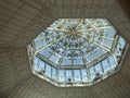 Domed roof with a skylight Royalty Free Stock Photo