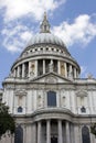 Domed roof of St Pauls Cathedral, London Royalty Free Stock Photo