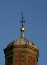 Domed tower with a weather vane