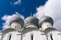 Domes of the Assumption Cathedral, Rostov Veliky