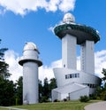 Domes of astronomic observatory