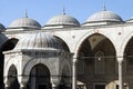 Domes blue mosque Istanbul Turkey