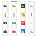 Domes, museum, history and other web icon in different style.palace, castle, ancient icons in set collection.