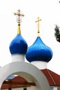 Domes of an Orthodox church