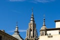 Domes of Primate Cathedral of Saint Mary of Toledo Royalty Free Stock Photo