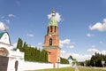Domes Russian Christian Orthodox Church with domes and a cross against the sky Royalty Free Stock Photo