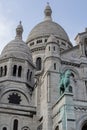 The Domes of Sacre-Coeur in Montmartre, Paris Royalty Free Stock Photo