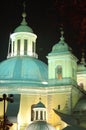 Domes of San Franciso El Grande Church, Madrid Royalty Free Stock Photo