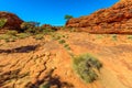 Domes in Watarrka National Park Royalty Free Stock Photo