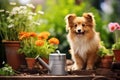 Domestic Bliss Home Gardening With A Furry Friend