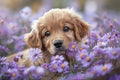 domestic dogs and puppies in ans around the house