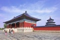 Domestic tourism at Temple of Heaven, Beijing, China Royalty Free Stock Photo