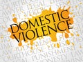 Domestic Violence word cloud