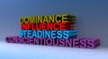 Dominance influence steadiness conscientiousness