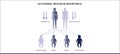 Dominant inheritance pattern Royalty Free Stock Photo