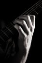 Dominant seventh chord (E7) Royalty Free Stock Photo