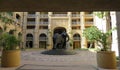 Dominated by a life-sized elephant, the Elephant Courtyard is employed as a private venue