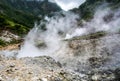 Dominica Boiling Lake Hike Landscape Royalty Free Stock Photo