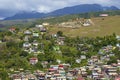 Dominica -panorama of Mero village