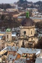 Dominican cathedral in Lviv Royalty Free Stock Photo