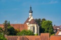 The Dominican Church in Bad Wimpfen. Neckar Valley, Kraichgau, Baden-WÃÂ¼rttemberg, Germany, Europe