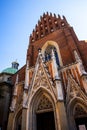 The Dominican Church in Krakow Poland Royalty Free Stock Photo