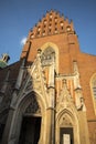 The Dominican Church in Krakow Poland Royalty Free Stock Photo