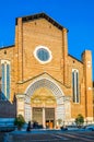 Dominican church of Santa Anastasia in Verona, Italy...IMAGE Royalty Free Stock Photo