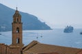 Dominican monastery bell tower. Dubrovnik. Croatia Royalty Free Stock Photo