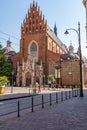 Dominican Monastery in Krakow Poland