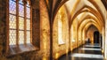 Interior of the Dominican monastery of Ptuj in Slovenia