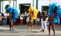 Dominican Republic Dancers Royalty Free Stock Photo