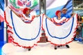 Republic dancers with traditional dance Royalty Free Stock Photo