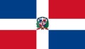 Dominican Republic Flag Royalty Free Stock Photo