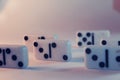 Domino background Royalty Free Stock Photo