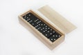 Domino box Royalty Free Stock Photo