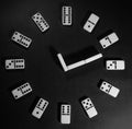 Domino clock